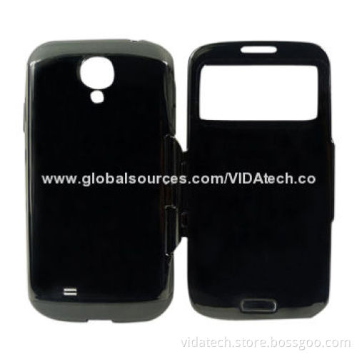 2-in-1 TPU and PC Flip Case for Samsung Galaxy S4 I9500